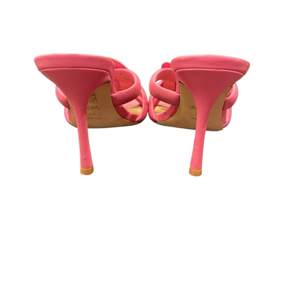 Coach Kellie Women's Bubblegum Pink Slide Leather Sandals sz 8.5 - Picture 4 of 10